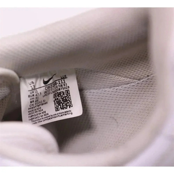 Nike Air Force 1 '07 Lowtop Leather Sneakers Men's US 13 - Picture 10 of 10